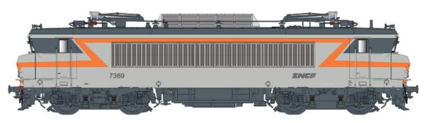 Electric locomotive BB 7369 SNCF, Ep.V, concrete, AC