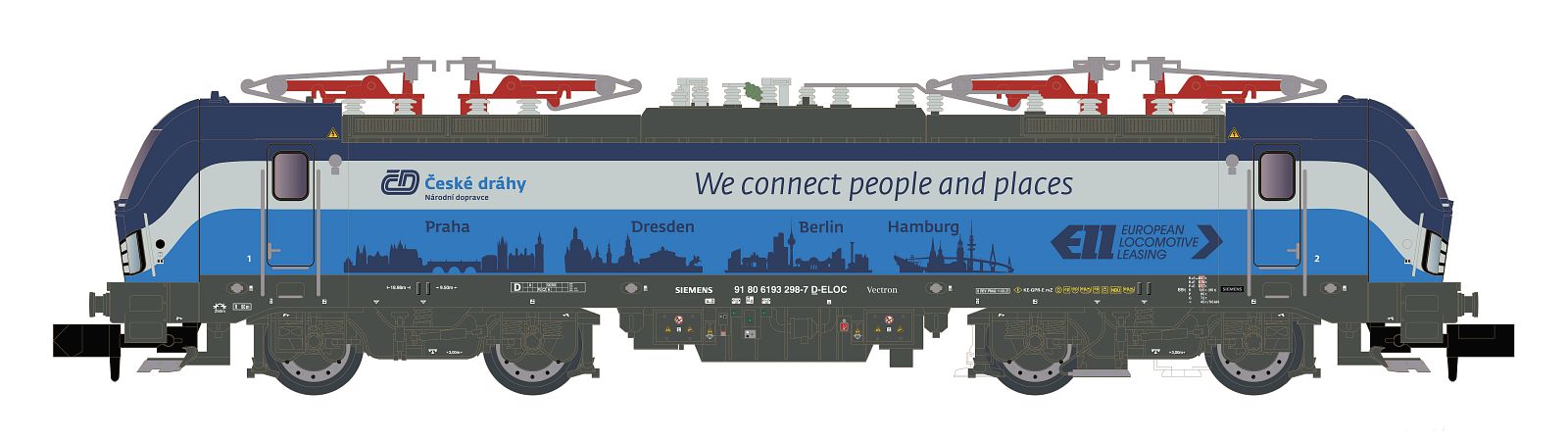 Electric locomotive BR 193 Vectron ELL/CD, Ep.VI, sound - Lemke