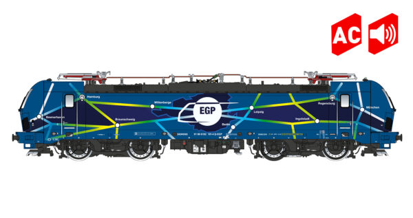 Electric locomotive BR 192 Smartron EGP, Ep.VI, AC Sound