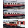 3er Set Personenwagen Avmz+Wrmh DB, Ep.IVb, Rheingold