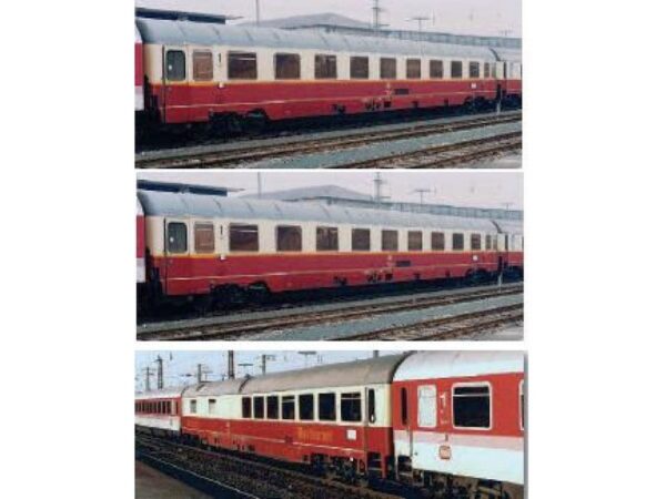 3er Set Personenwagen Avmz+Wrmh DB, Ep.IVb, Rheingold