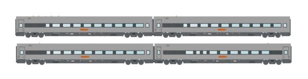 4er Set Personenwagen Metropolitan, Ep.V, Set 2, AC