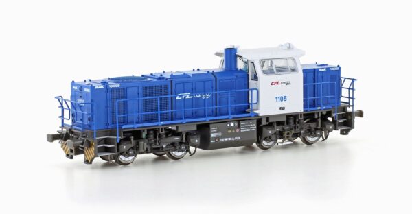 Diesel locomotive Vossloh G1000 CFL Cargo, Ep.VI, AC Sound