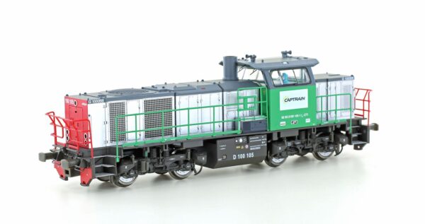 Diesel locomotive Vossloh D100 105 Captrain, Ep.VI