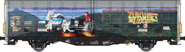 Sliding wall wagon Hbbillns SBB, Ep.VI, Graffiti Edition