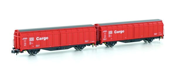 2er Set Schiebewandwagen Hbbillns DB Cargo, Ep.V