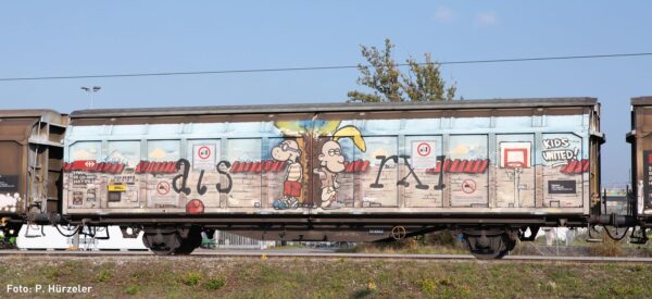 Schiebewandwagen Hbbillns SBB, Ep.VI, Graffiti-Serie (3)