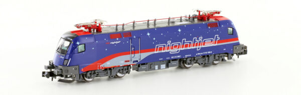 Electric locomotive Rh 1116 195 Taurus ÖBB Nightjet, Ep.VI