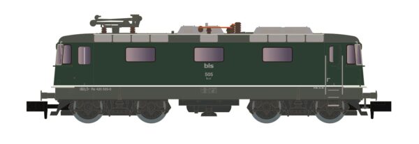 E-Lok Re 420 505 BLS, Ep.V, grün