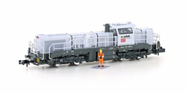 Diesel locomotive Vossloh DE18 DB Cargo, Ep.VI