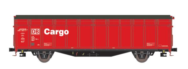 Schiebewandwagen Hbbillns DB Cargo, Ep.VI, verkehrsrot