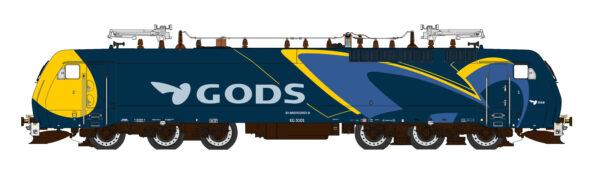 E-Lok Serie EG 3101 DSB Gods, Ep.V, DCC