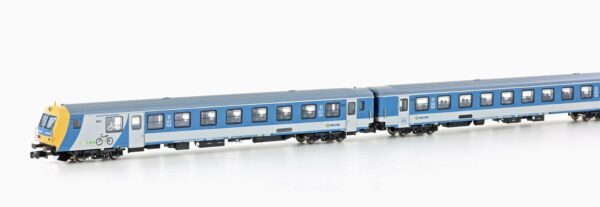 Set of 3 MAV domestic passenger coaches, Ep.VI