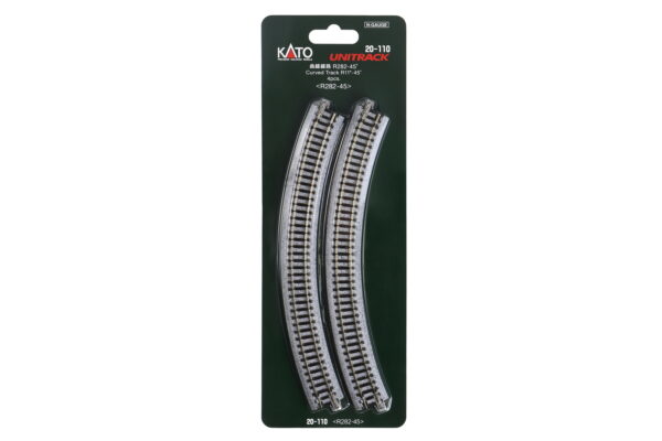 Track curved R282mm 45° 4 pcs.