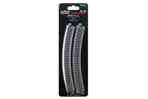 Track curved R381mm 30° 4 pcs.