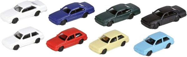 Set of 8 Nissan car models