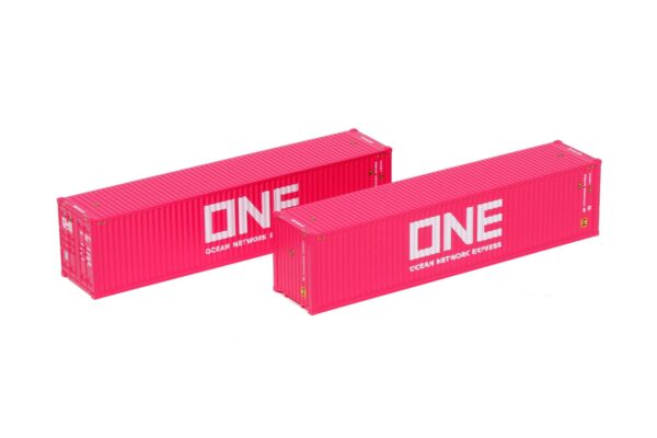 2er Set 40'Container ONE, magenta