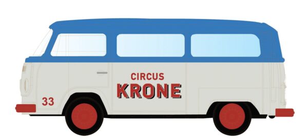 VW T2 Bus Circus Krone