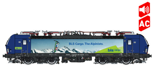 Electric locomotive BR 193 Vectron HUPAC / BLS Cargo, Ep.VI, AC Sound