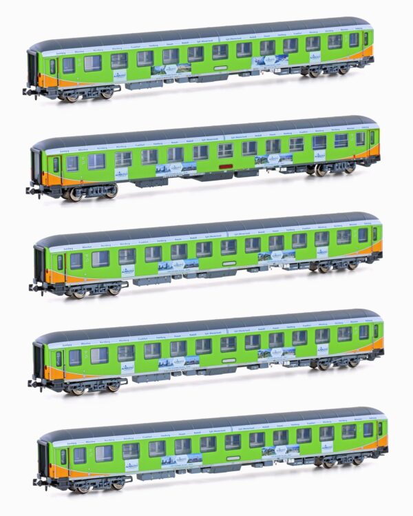 Alpen-Sylt-Express 5-piece. 4x Bvcmz248.5 1x Bvxmbz249.1 Ep.VI