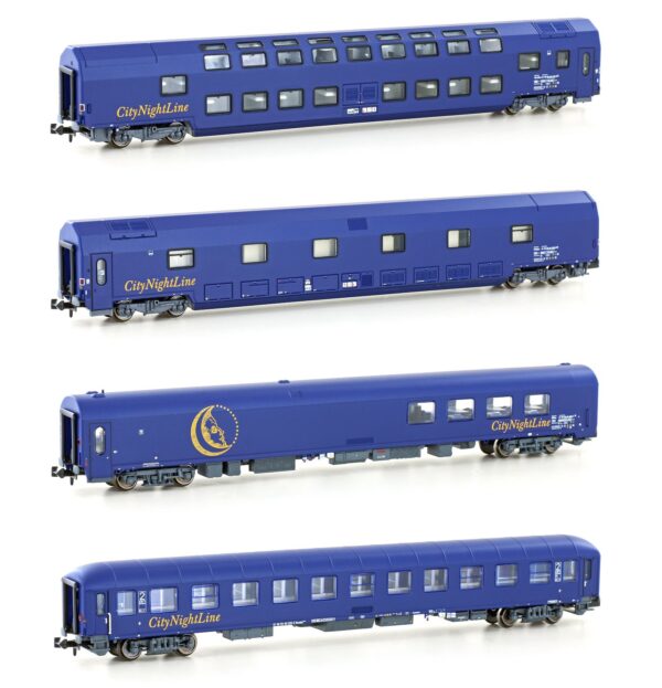 4er Set Nachtzugwagen CNL, Ep.V, CNL 212/213, Set II