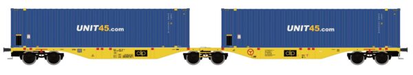 Containerwagen Sggmrss'90 Clip, Ep.VI, UNIT45