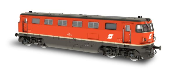 Diesel locomotive Rh 2050.011 ÖBB, Ep.IV-V, orange, AC