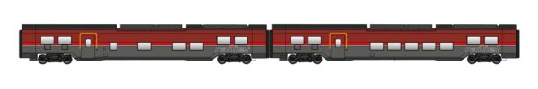 2er Set Railjet Wagen DANI ÖBB, Ep.VI, AC