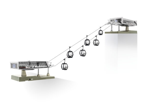 Ropeway D-Line Flying Mozart + 6 Omega V + 1 support