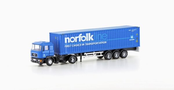 MAN F90 Container-Sattelzug Norfolkline