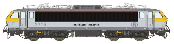 E-Lok HLE 27 SNCB, Ep.VI, neues Design