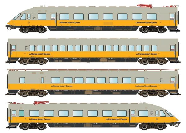 Multiple unit ET 403, 4-car. DB/LH, Ep.IVb