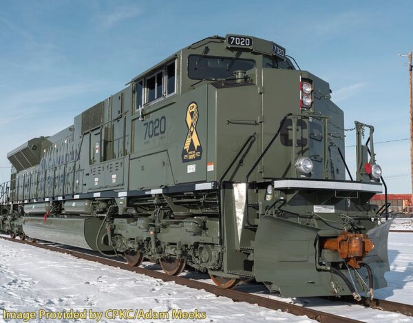 Diesellok EMD SD70ACu CP, Ep.VI, #7020 (Military, green)