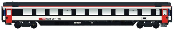 EC Personenwagen, 2.Kl. Bpm SBB, Ep.VI, neue Farbgebung
