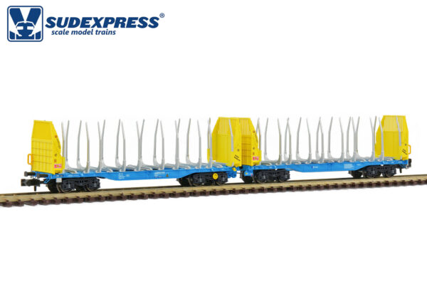 Holztransportwagen Sggmrrs 90 CD Cargo, Ep.VI