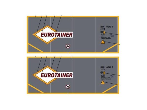 2er Set 20'Tankcontainer EUROTAINER