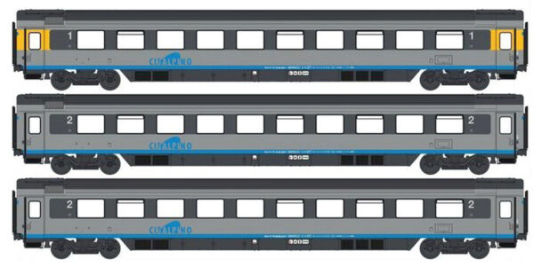 3er Set Personenwagen Apm + 2xBpm SBB/Cisalpino, Ep.V