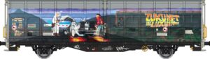 Sliding wall wagon Hbbillns SBB, Ep.VI, Graffiti Edition