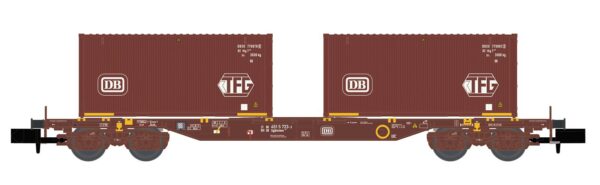 Container wagon Sgjkkmms 699 DB, Ep.IV, DB/TFG