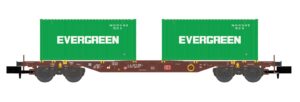 Containerwagen Sgjkkmms 699 DB, Ep.IV, Evergreen