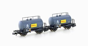 Set of 2 lightweight tank wagons DB/VTG/Shell, Ep.IV