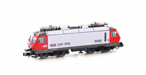 Electric locomotive Re 4/4 IV (10102) SBB, Ep.IV, red/light gray