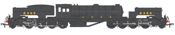 Dampflok Class U1 Garrat LNER, Ep.II, No.2395