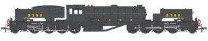 Dampflok Class U1 Garrat LNER, Ep.II, No.2395, Sound