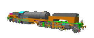 Dampflok Class U1 Garrat BR, Ep.III, No.69999, Sound