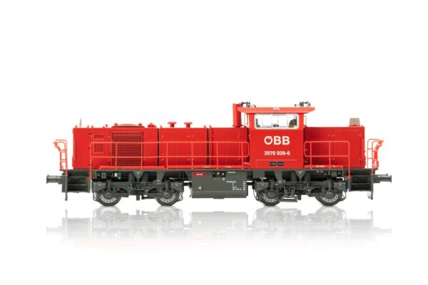 Diesellok Rh 2070 ÖBB, Ep.V, Wortmarke, Sound