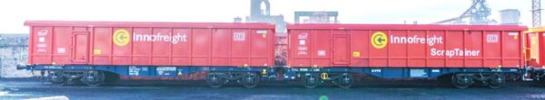 Doppelcontainerwagen Sggrrs Innofreight/DB, Ep.VI