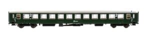 Set of 3 UIC-X passenger coaches ÖBB, Ep.IV, green