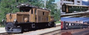 Personenzug mit Ge 6/6 I Krokodil + 4x EW I RhB, Ep.IV