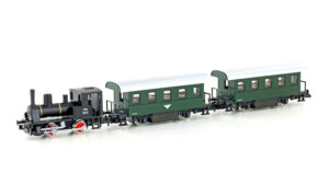 Steam locomotive set 3 pcs. Vorbild ÖBB BR 88 schwarz/grün